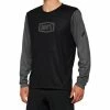 100% Airmatic Langarm Trikot Herren Schwarz