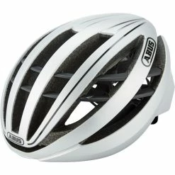 ABUS Aventor Road Helm Silber