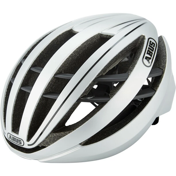 ABUS Aventor Road Helm Silber