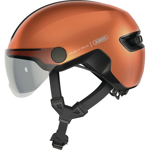 ABUS Hud-Y ACE Helm Orange – Bild 3