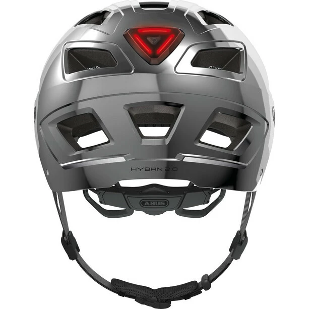 ABUS Hyban 2.0 Helm Silber – Bild 3