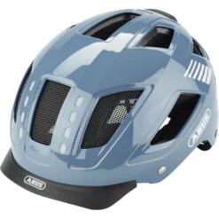 ABUS Hyban 2.0 LED Helm Blau