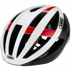 ABUS Viantor Road Helm Weiß/rot