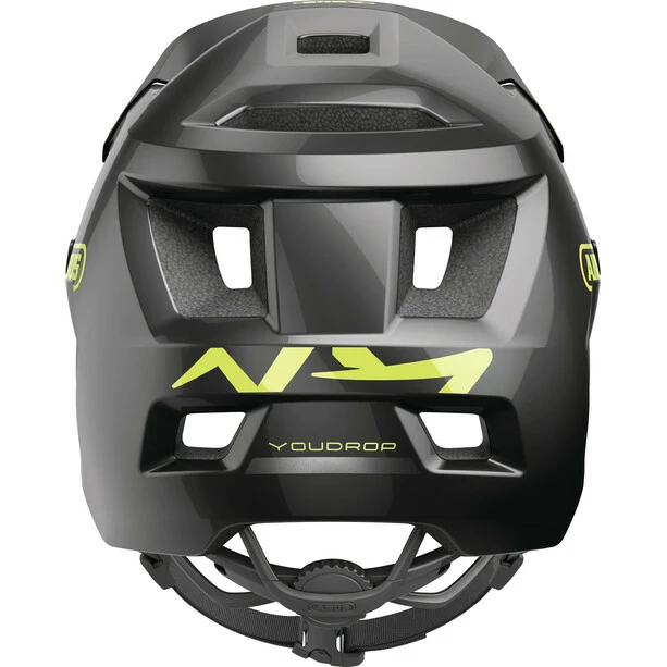 ABUS YouDrop Helm Jugend Schwarz – Bild 2