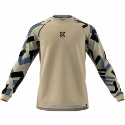 Adidas Five Ten 5.10 TrailX Langarm T-Shirt Herren Beige