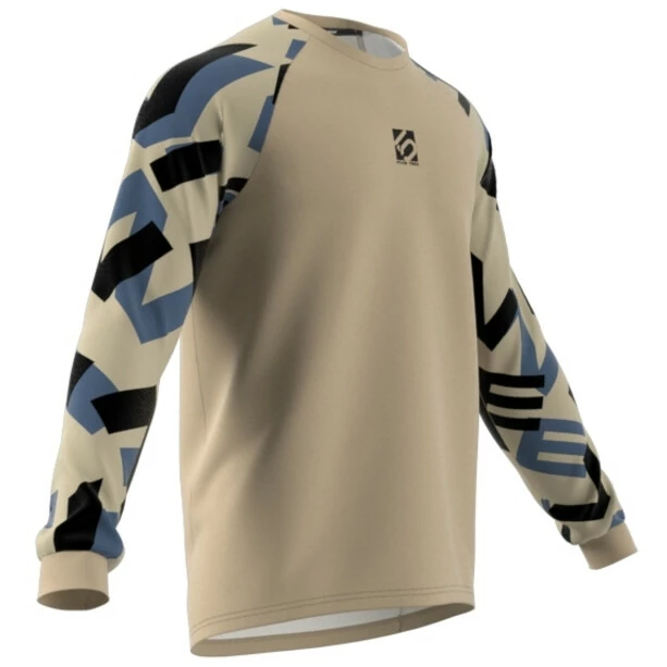 Adidas Five Ten 5.10 TrailX Langarm T-Shirt Herren Beige – Bild 2