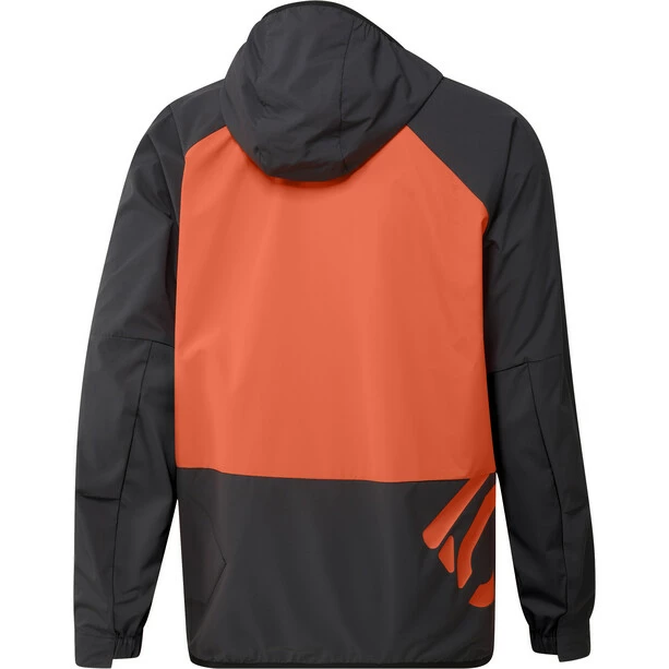 Adidas Five Ten 5.10 Windjacke Herren Orange/schwarz – Bild 2