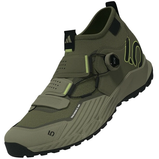 Adidas Five Ten Trailcross Pro Clip-In MTB Schuhe Herren Oliv – Bild 2