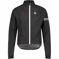 AGU Essential Regenjacke Herren Schwarz