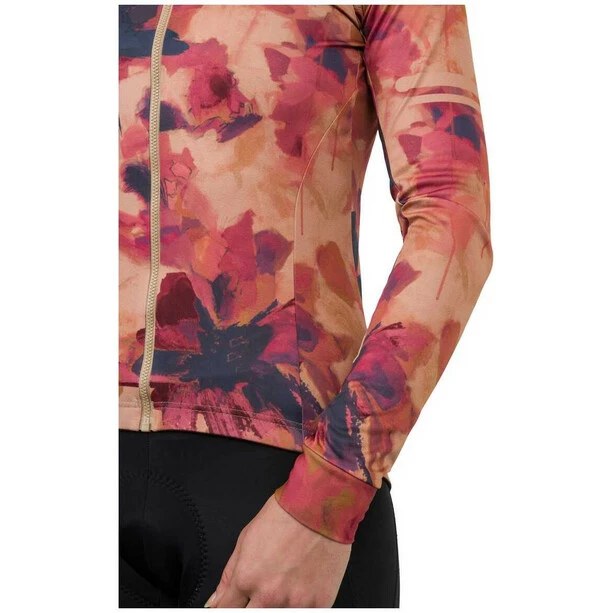 AGU Trend Oil Flower Langarm Trikot Damen Rot/bunt – Bild 6