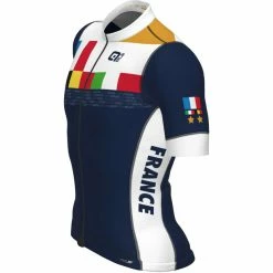 Alé Cycling Alé Cycling Alaphilippe Le Double Limited Kurzarm Trikot Herren Blau/weiß