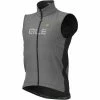 Alé Cycling Alé Cycling Guscio Black Reflective Weste Herren Grau/schwarz
