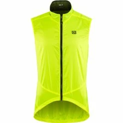 Alé Cycling Alé Cycling Guscio Light Pack Weste Herren Gelb