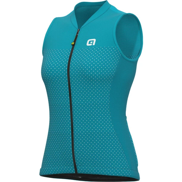 Alé Cycling Alé Cycling Level Trikot Ärmellos Damen Türkis