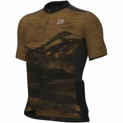 Alé Cycling Alé Cycling Off-Road Gravel Mountain Kurzarm Trikot Herren Braun