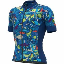 Alé Cycling Alé Cycling Over Kurzarm Trikot Herren Blau