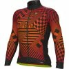Alé Cycling Alé Cycling PR-S Checker Langarm Trikot Herren Rot/schwarz