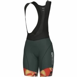 Alé Cycling Alé Cycling Rio Trägershorts Damen Schwarz/rot