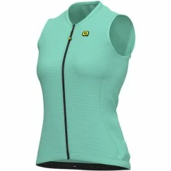 Alé Cycling Alé Cycling Solid Color Block Trikot Ärmellos Damen Türkis