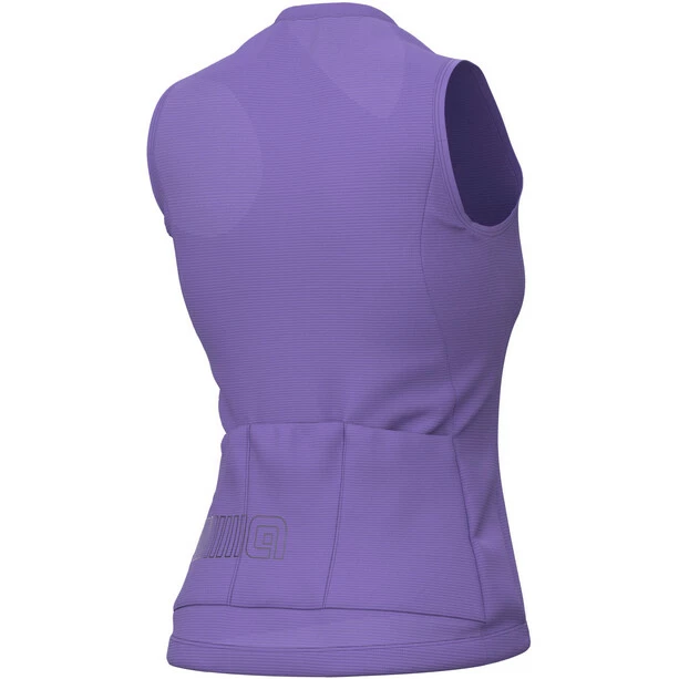 Alé Cycling Alé Cycling Solid Color Block Trikot Ärmellos Damen Lila – Bild 2