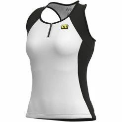 Alé Cycling Alé Cycling Solid Color Block Tank Damen Weiß/schwarz