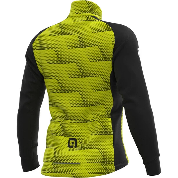 Alé Cycling Alé Cycling Solid Sharp Jacke Herren Schwarz/gelb – Bild 2