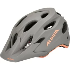 Alpina Carapax Flash Helm Jugend Grau