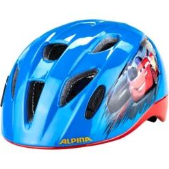 Alpina Ximo Disney Helm Kinder Blau/rot
