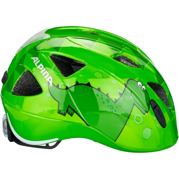 Alpina Ximo Flash Helm Kinder Grün – Bild 4