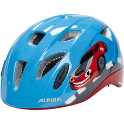 Alpina Ximo Flash Helm Kinder Blau