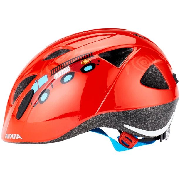 Alpina Ximo Helm Kinder Rot/bunt – Bild 3