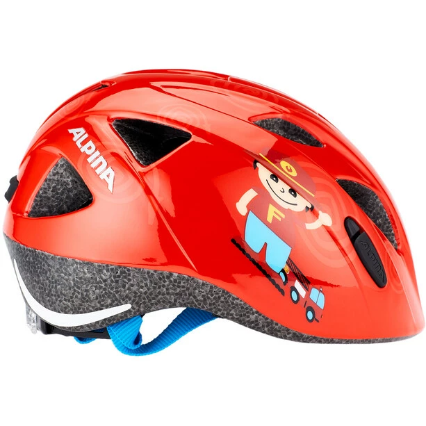 Alpina Ximo Helm Kinder Rot/bunt – Bild 4