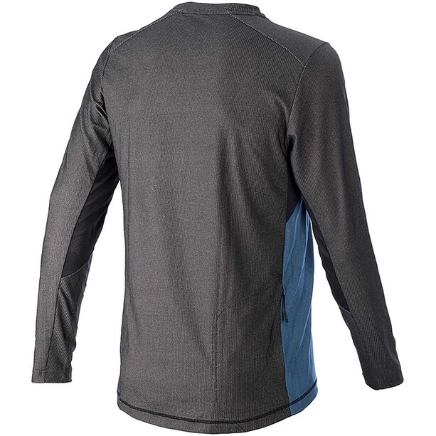 Alpinestars Alps 8 V2 Langarm Trikot Herren Blau/schwarz – Bild 2