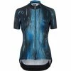ASSOS Drop Head GT C2 Kurzarmtrikot Damen Blau