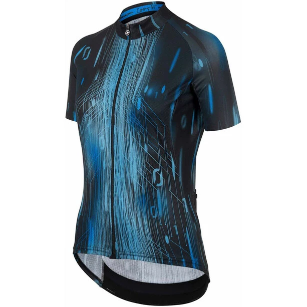 ASSOS Drop Head GT C2 Kurzarmtrikot Damen Blau – Bild 2