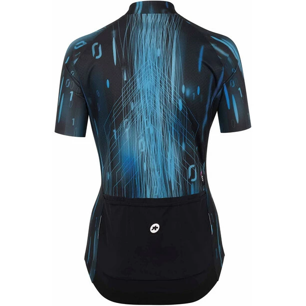 ASSOS Drop Head GT C2 Kurzarmtrikot Damen Blau – Bild 3