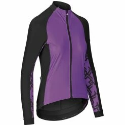 ASSOS UMA GT Frühling/Herbst Jacke Damen Lila/schwarz