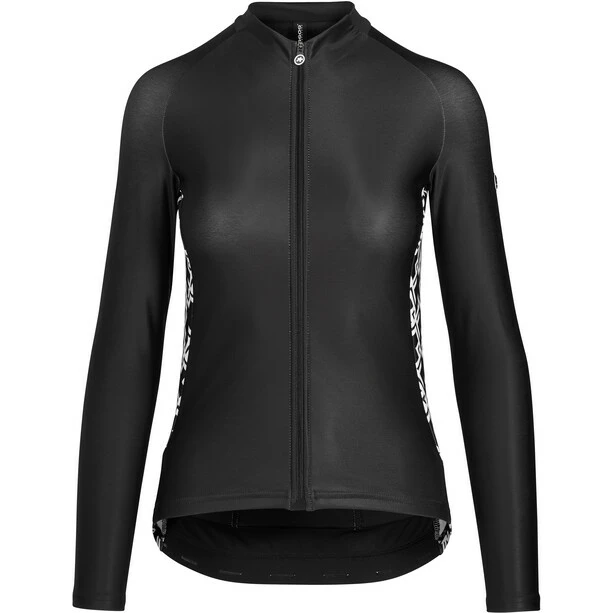 ASSOS UMA GT Langarm Frühlings-/Sommerjersey Damen Schwarz