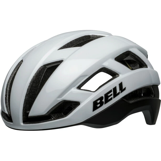Bell Falcon XR LED MIPS Helm Weiß/schwarz