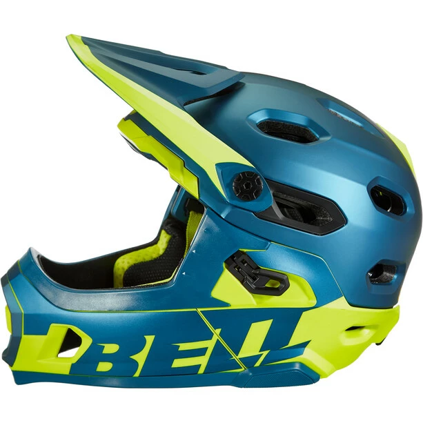 Bell Super DH MIPS Helm Blau/grün – Bild 3