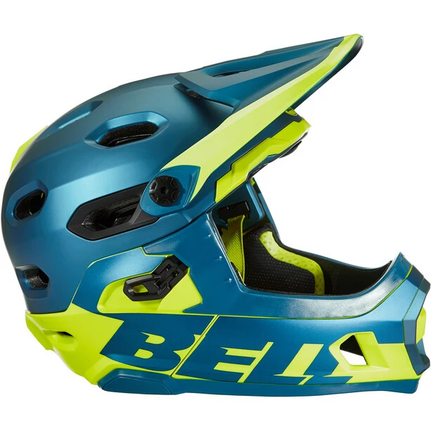 Bell Super DH MIPS Helm Blau/grün – Bild 4