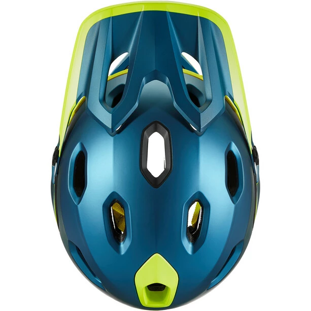 Bell Super DH MIPS Helm Blau/grün – Bild 6