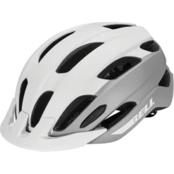Bell Trace Helm Weiß/silber
