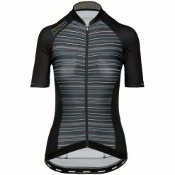 Bioracer Sprinter Kurzarmtrikot Cold Black Light Subli Damen Schwarz
