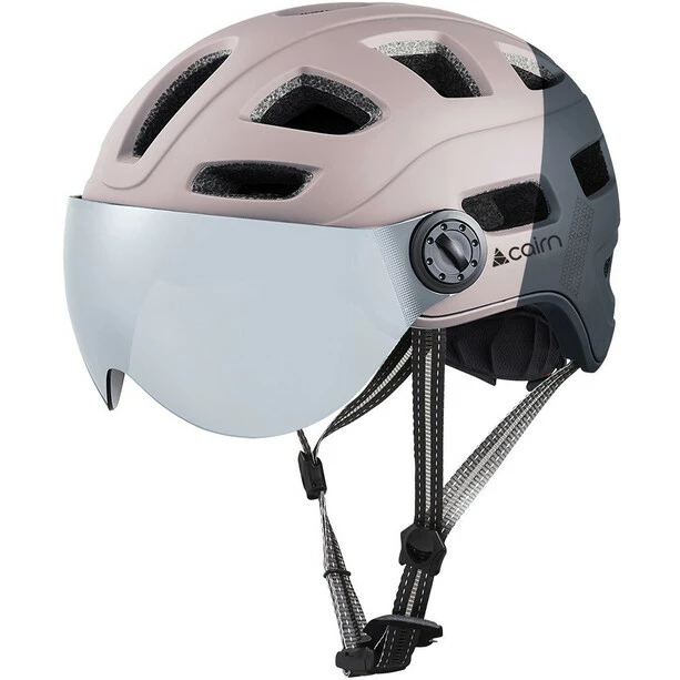 CAIRN Quartz Visor LED Helm Pink