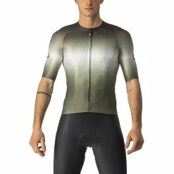Castelli Aero Race 6.0 Trikot Herren Oliv