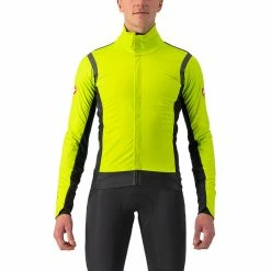 Castelli Alpha RoS 2 Jacke Herren Gelb/schwarz