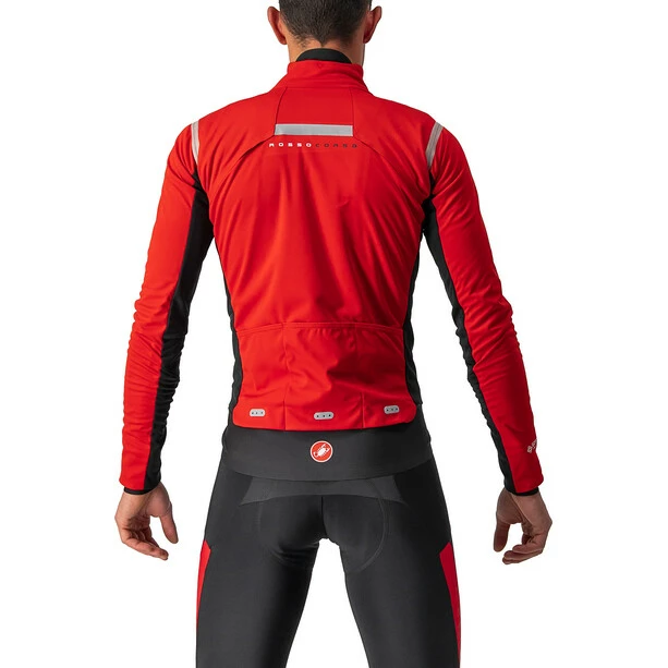 Castelli Alpha RoS 2 Jacke Herren Rot – Bild 2