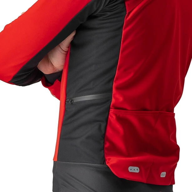 Castelli Alpha RoS 2 Jacke Herren Rot – Bild 4