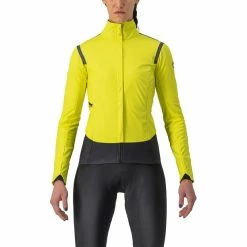 Castelli Alpha RoS 2 Jacke Damen Gelb
